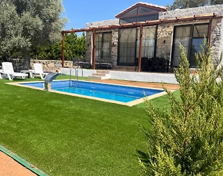 Bodrum Çiftlik'te Doğa İçerisinde, Özel Havuzlu, Konforlu Villa - 3