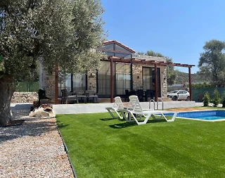 Bodrum Çiftlik'te Doğa İçerisinde, Özel Havuzlu, Konforlu Villa - 1