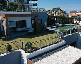 Bodrum Yalıkavak'ta Denize Sıfır, Özel Havuzlu, 9 Kişilik Villa - 2