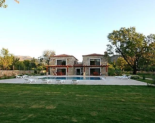Bodrum Yalıkavak'ta Doğanın İçinde, Özel Havuzlu, Taş Villa - 3