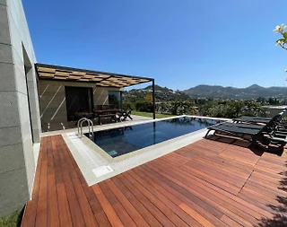 Muğla Bodrum'da Enfes Deniz Manzaralı, Özel Havuzlu, Modern Villa - 3