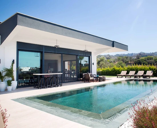 Bodrum Yalıkavak'ta Muhteşem Deniz Manzaralı, Özel Havuzlu, Lüks Villa - 1