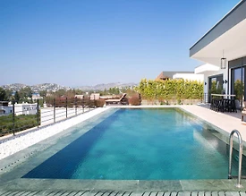 Bodrum Yalıkavak'ta Muhteşem Deniz Manzaralı, Özel Havuzlu, Lüks Villa - 2