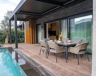 Muğla Bodrum'da Geniş Bahçeli, Özel Havuzlu, Lüks Villa - 4