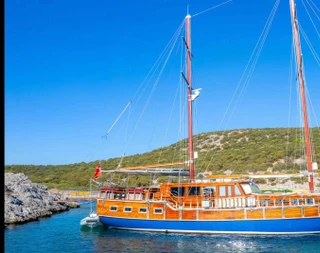 Bodrum'un Eşsiz Maviliklerinde, 22 Metre, 6 Kabinli, Kiralık Gulet - 4