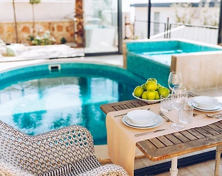 Kalkan Kördere'de Harika Deniz Manzaralı, Özel Havuzlu, Jakuzili Villa - 3