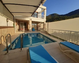 Fethiye Yeşilüzümlü'de Doğa İçerisinde, Özel Havuzlu, 8 Kişilik Villa - 2