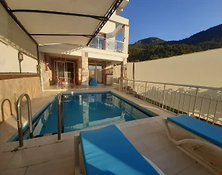 Fethiye Yeşilüzümlü'de Doğa İçerisinde, Özel Havuzlu, 8 Kişilik Villa - 2