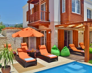 Kaş Kalkan'da Site İçerisinde, Özel Havuzlu, Konforlu Yazlık Villa - 1
