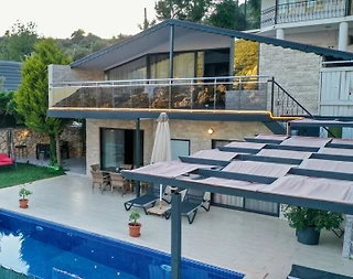 Kaş İslamlar'da Doğayla İç İçe, Özel Havuzlu, Kiralık Villa - 1