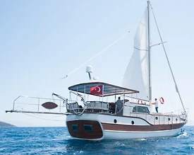 Bodrum'da Romantik Mavi Yolculukta, Ev Konforunda, 4 Kişilik Gulet - 3