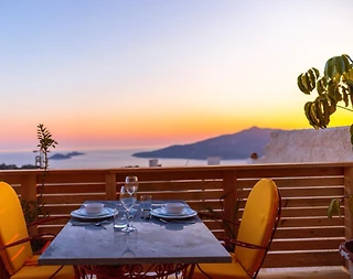 Kalkan Kördere'de Muhteşem Manzaralı, Özel Havuzlu, Jakuzili Villa - 4