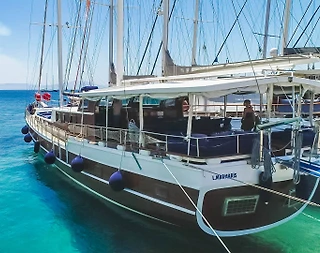 Muğla Fethiye Çıkışlı, 16 Kişi Kapasiteli, Kaptanlı, Kiralık Gulet - 2