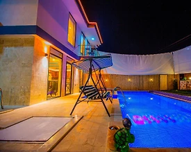 Kaş Patara'da Şehir Merkezine Yakın, Özel Havuzlu, Lüks Villa - 2