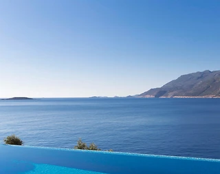 Kaş Andifli'de Özel Platformlu, Özel Havuzlu, Şık Taş Villa - 3