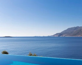 Kaş Andifli'de Özel Platformlu, Özel Havuzlu, Kiralık Taş Villa - 3