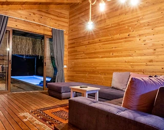 Kalkan Akbel'de Deniz Manzaralı, Özel Havuzlu, Kiralık Balayı Villası - 5