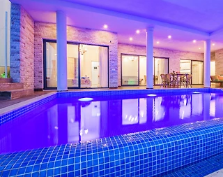 Kaş İslamlar'da Muhteşem Deniz Manzaralı, Özel Havuzlu, Kiralık Villa - 2