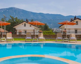 Fethiye Ölüdeniz'de Özel Havuzlu, 10 Kişilik, Lüks Tripleks Villa - 2