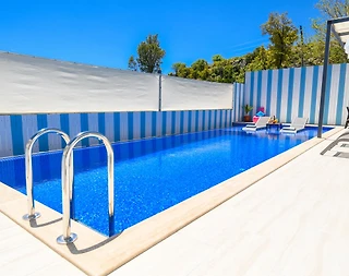 Kaş İkizce'de Doğa Manzaralı, Özel Havuzlu, Modern Villa - 4