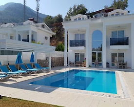 Fethiye Ölüdeniz'de Elverişli Konumda, Özel Havuzlu, Modern Villa - 2