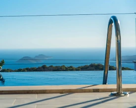 Kaş Bezirgan'da Enfes Deniz Manzaralı, Özel Havuzlu, Korunaklı Villa - 3