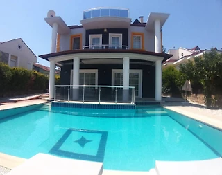 Fethiye Foça'da Kalabalık Ailelere Uygun, Özel Havuzlu, Tatil Villası - 4