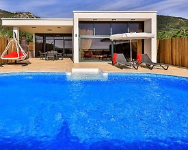 Kaş Üzümlü'de Harika Doğada, Özel Havuzlu, Balayı Villası - 3