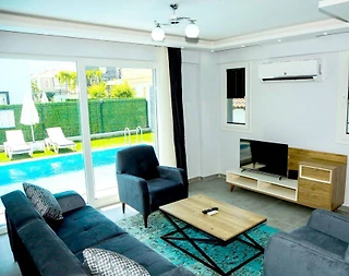 Ortaca Dalyan'da Bahçeli, Özel Havuzlu, Jakuzili, Yazlık Kiralık Villa - 4