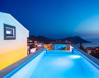 Kaş Kalkan'da Geniş Ailelere Uygun, Özel Havuzlu, Modern Villa - 3