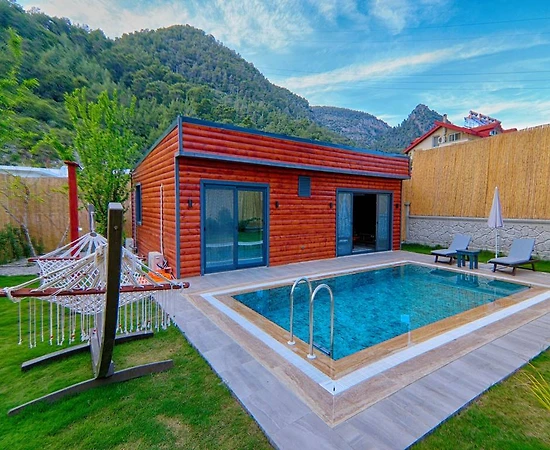 Fethiye İnlice'de Sakin Konumda, Özel Havuzlu, Konforlu Villa - 1