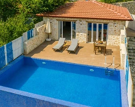 Kaş İslamlar'da Doğanın Kalbinde, Özel Havuzlu, Balayı Villası - 3