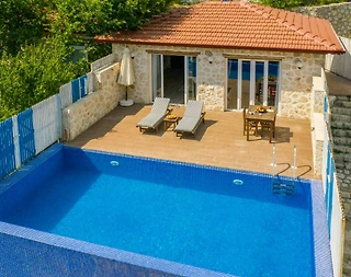 Kaş İslamlar'da Doğanın Kalbinde, Özel Havuzlu, Balayı Villası - 3