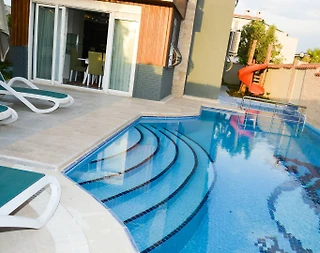 Serik Kadriye'de Özel Havuzlu, Saunalı, 4+1, Lüks Tatil Villası - 3