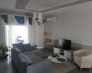 Kıbrıs İskele’de Tesis İçerisinde, Ortak Havuzlu, Modern Daire - 2