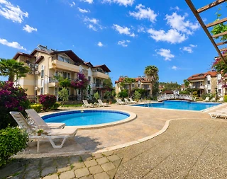 Fethiye Foça'da Site İçerisinde, Ortak Havuzlu, Merkezi Apart - 3