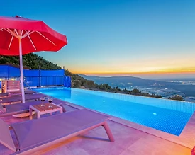 Kaş Yeşilköy'de Enfes Doğa İçerisinde, Özel Havuzlu, Kiralık Villa - 3