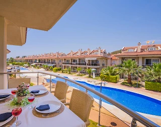 Fethiye Foça'da Site İçerisinde, Ortak Havuzlu, Kiralık Apart - 3