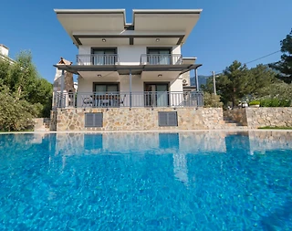Fethiye Ölüdeniz'de Doğa Manzaralı, Özel Havuzlu, Lüks Villa - 5