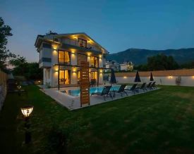 Fethiye Ölüdeniz'de Doğanın Kalbinde, Özel Havuzlu, Lüks Villa - 2
