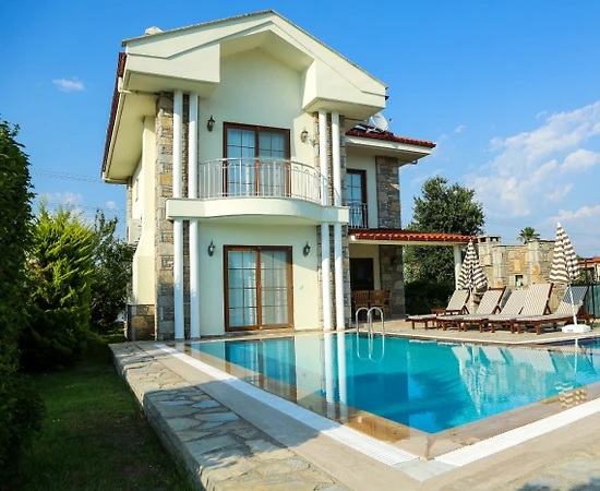 Dalyan'da Zarif Tasarımlı, Özel Havuzlu, Kiralık Kiralık Villa - 1