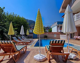 Ortaca Dalyan'da Merkezi Konumda, Özel Havuzlu, 10 Kişilik Villa - 5