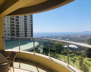 Alanya'da Ücretsiz Aqua Parka Sahip, Ortak Havuzlu, 3+1 Suit - 2