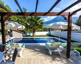 Fethiye Ölüdeniz'de Plaja Yakın, Özel Havuzlu, Ekonomik Villa - 3