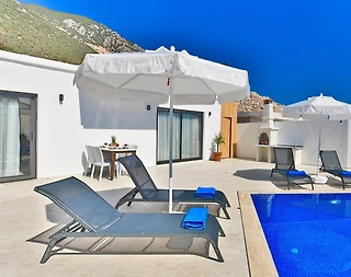 Kaş Bezirgan'da Merkeze Yakın, Özel Havuzlu, Jakuzili Villa - 4