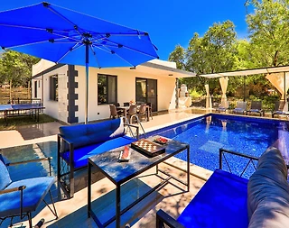 Kaş Ağullu'da Doğa İçerisinde, Özel Havuzlu, Ekonomik Villa - 5