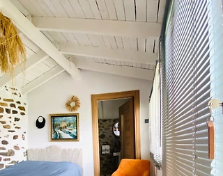 Çeşme Ildır'da Elverişli Konumda, Taş Mimarili, Tatil Evi - 4