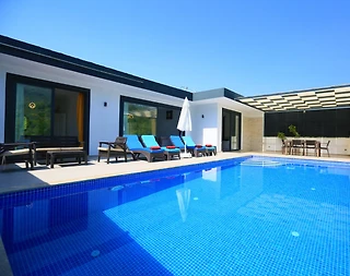 Kaş Sarıbelen'de Doğayla Baş Başa, Özel Havuzlu, Jakuzili Villa - 1