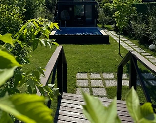 Sapanca'da Modern Tasarımlı, Isıtmalı Havuzlu, Konforlu Bungalov - 1