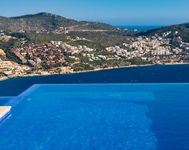 Kaş Kalkan'da Harika Deniz Manzaralı, Özel Havuzlu, Lüks Villa - 3